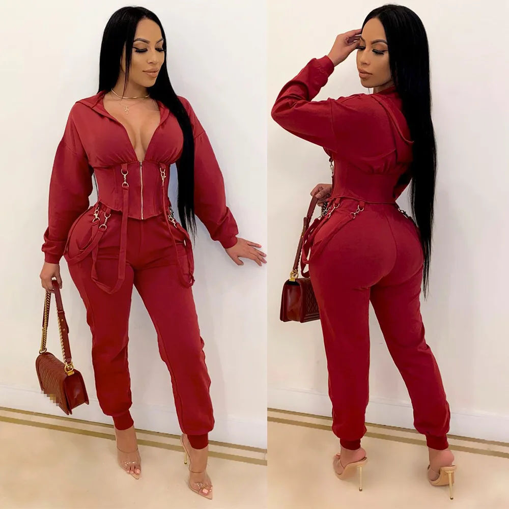 2 piece set women two piece outfits long sleeve sweatshirt pants tracksuit for women two pieces sets fall clothes 2020 outfits