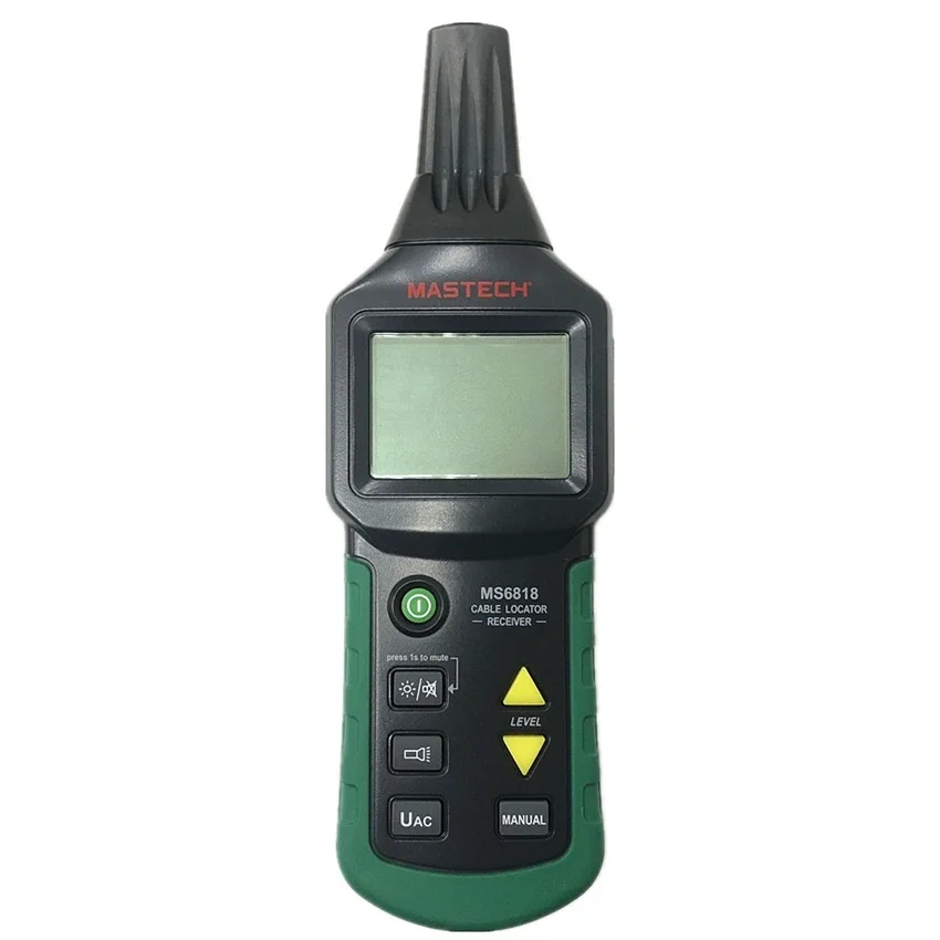 MASTECH MS6818 Advanced Wire Tester Tracker Multi-Function Cable Detector 12~400V Pipe Locator Meter Transmitter Receiver