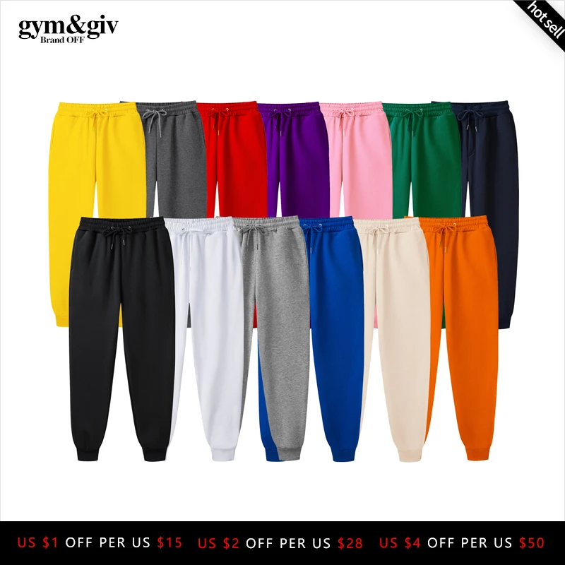 

2021 New Ms. Joggers Brand woman Trousers Casual Pants Sweatpants Jogger 13 color Casual GYMS Fitness Workout sweatpants