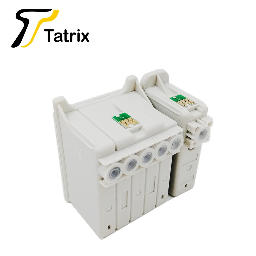 Tatrix T026 T027 Premium Color Compatible Inkjet Ink Cartridge for Epson Stylus C50 Stylus Photo 810/820/830/ 830U/925/935
