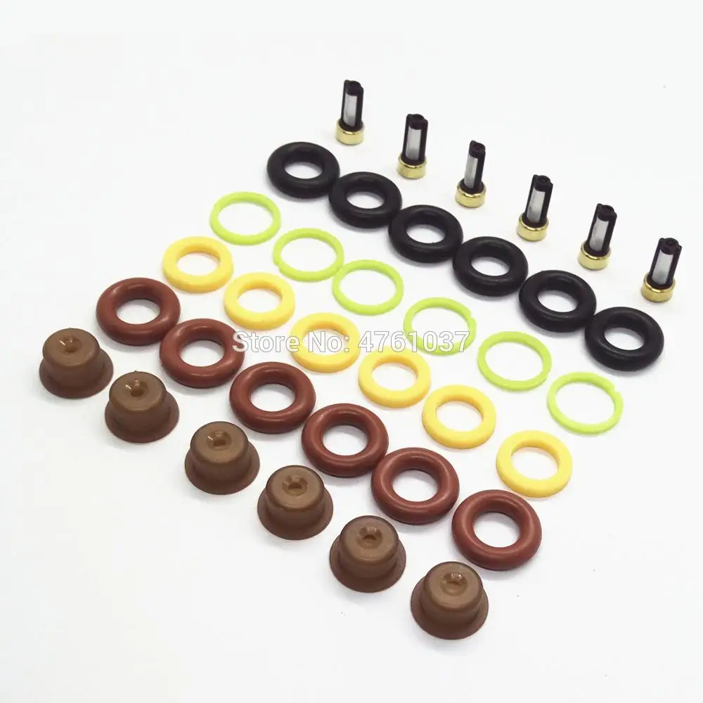 6set Universal Injector Repair Kit for Bosch EV1.0 Service Rebuild Kit Free Shipping #0280150762