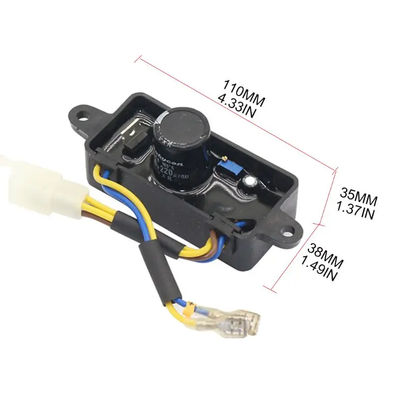 Automatic Electric Voltage Regulator for Single Phase 2KW-3KW Gasoline Generator