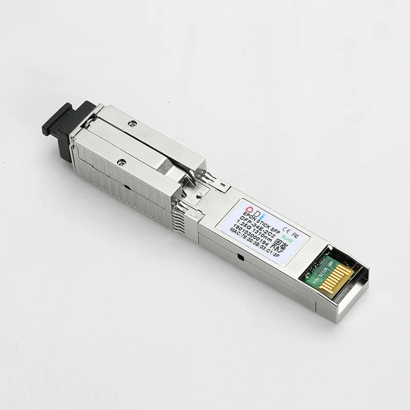 EPON SFP ONU Tx 1310/1490nm 20Km SC Transceiver Stick MAC PonโมดูลสำหรับOLTสำหรับHUAWEI/ Cisco/XIAOMIเส้นใย