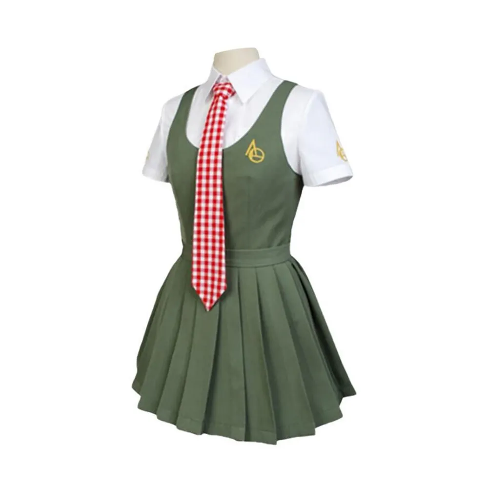 Anime Danganronpa Koizumi Mahiru Cosplay Kostuums Japanse Uniform Matrozenpakje Vrouwen Jurk Meisjes Kleding