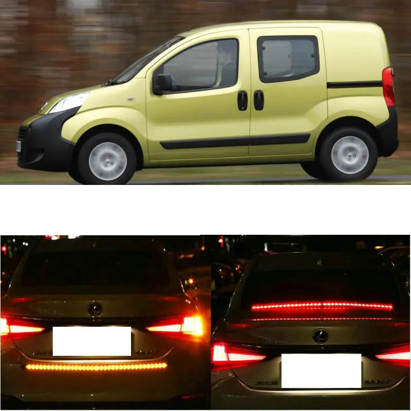 1pc Prevent rear-end Strobe Turn/Stop Light Trunk Lamp For Peugeot BIPPER 405 306 309 4007 4008 405 408 5008 605 607 806 807