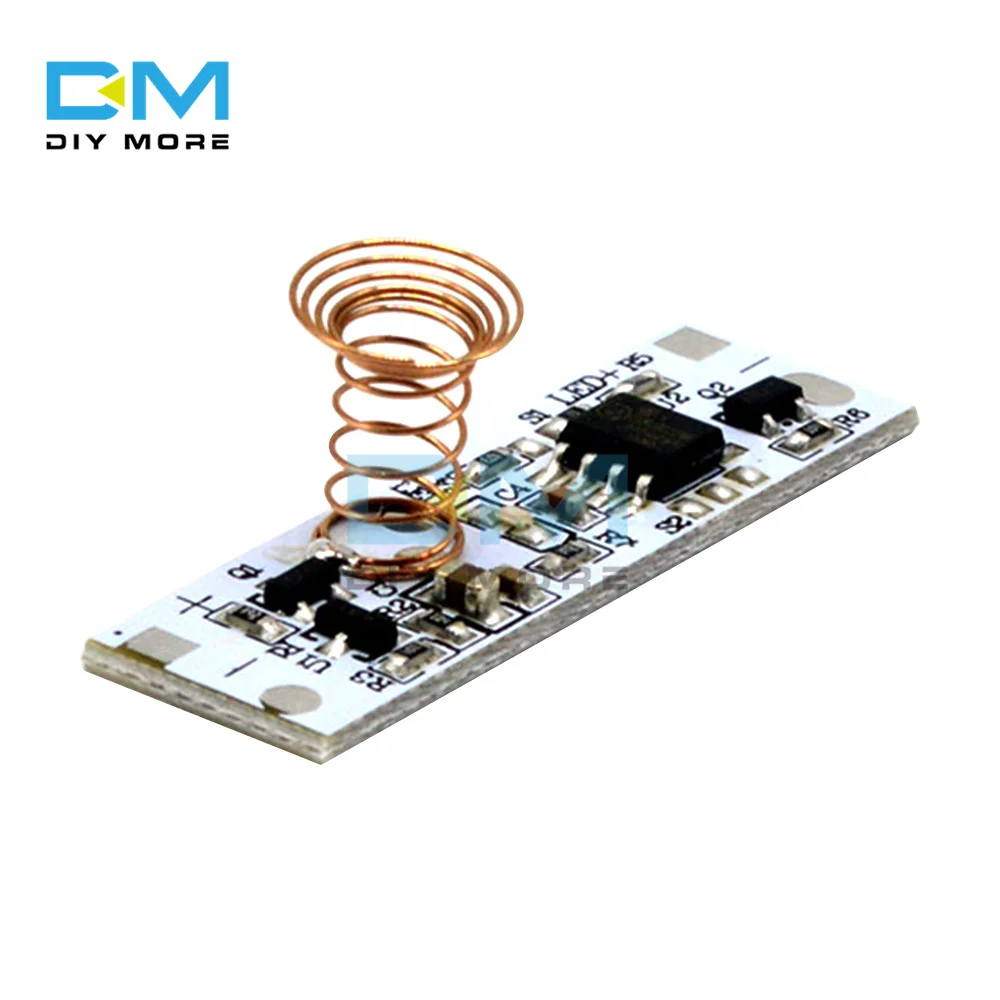 Touch Dimmer Switch Capacitive Module 3V-24V 3A LED Dimming Control Lamps Touch Switch Module for Desk Lamp Air Purifier