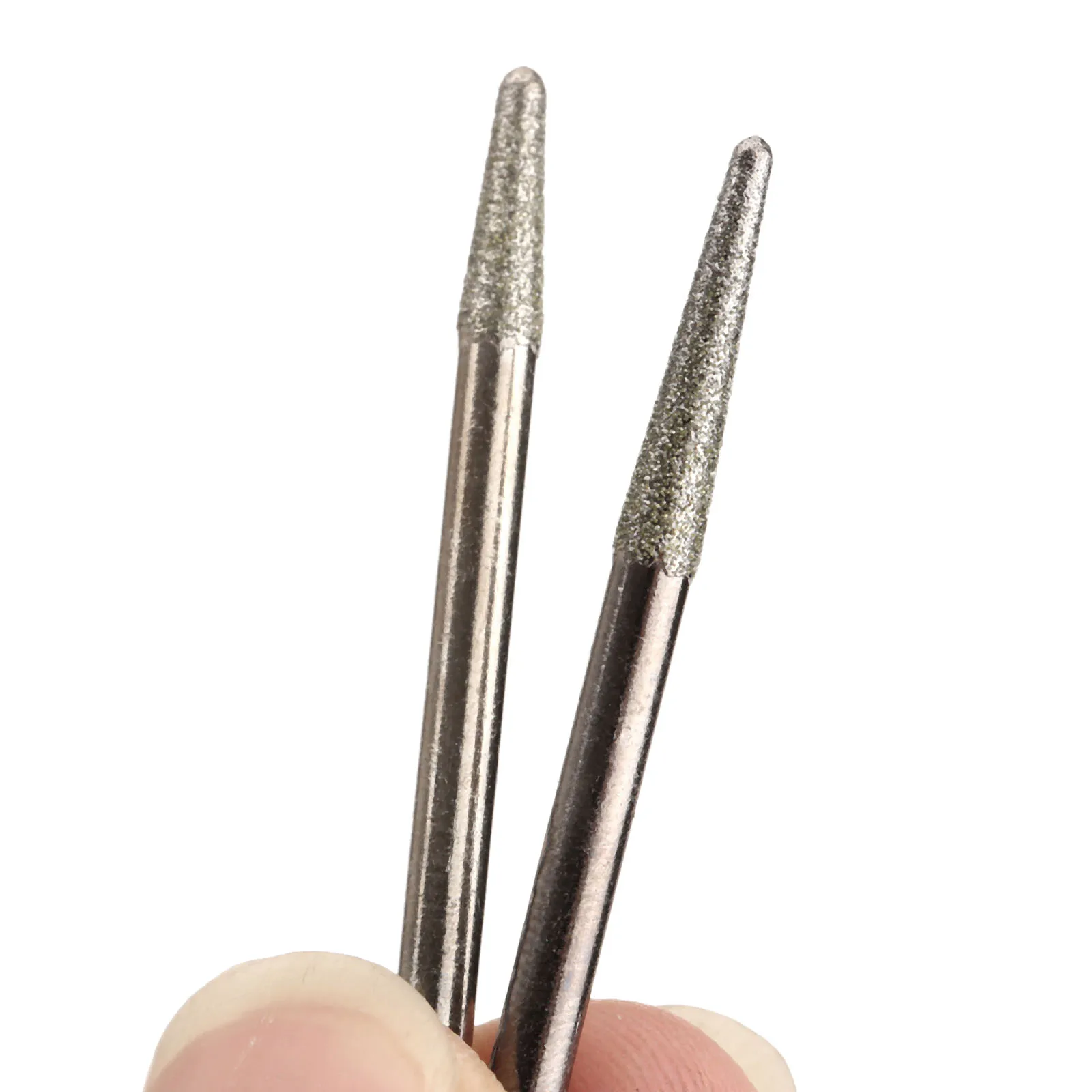 Cabezal de pulido de diamante, rebabas para herramienta rotativa Dremel, accesorios de pulido, 30 piezas