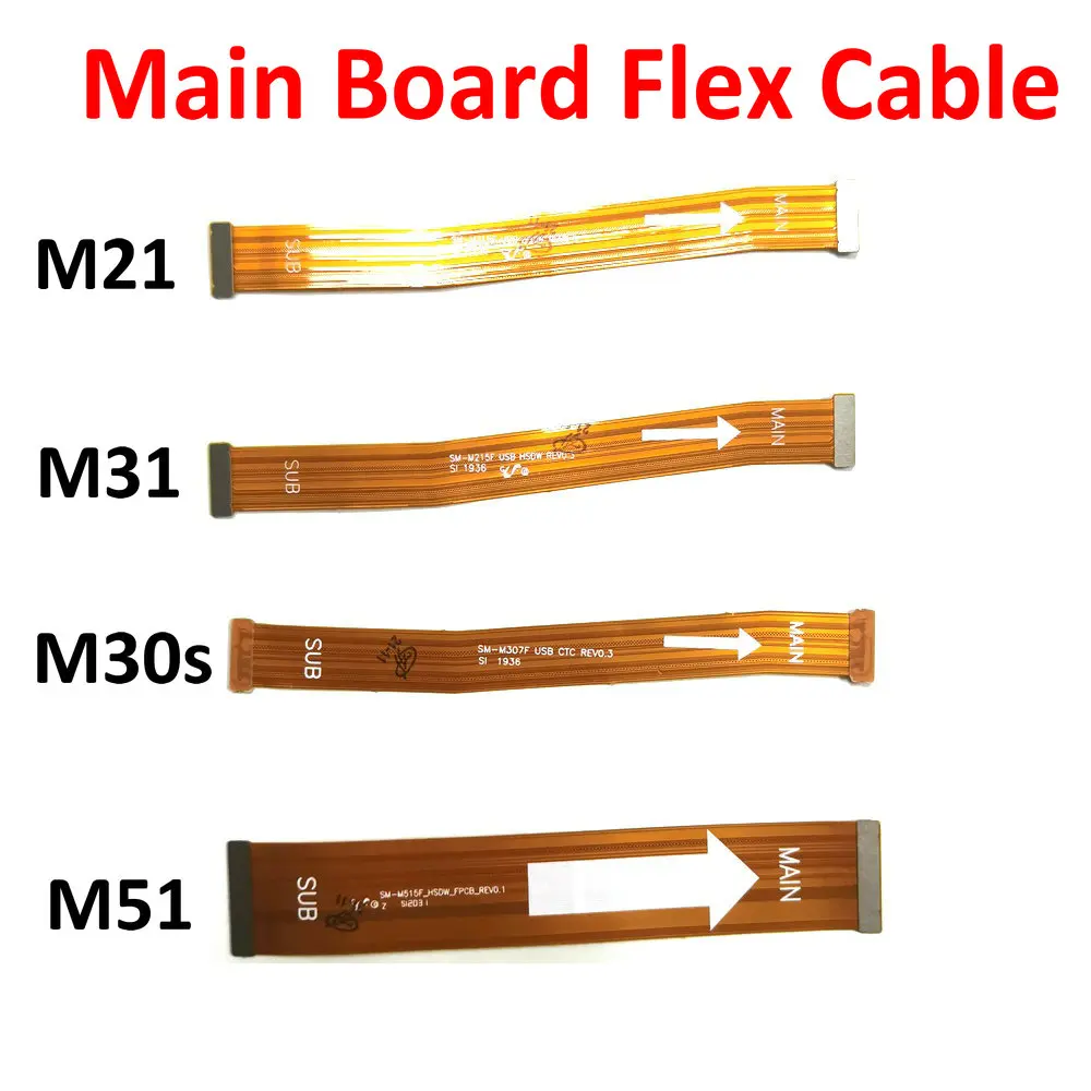 For Samsung Galaxy M21 M31 M51 Main Board Mainboard Motherboard Connect Ribbon Lcd Flex Cable