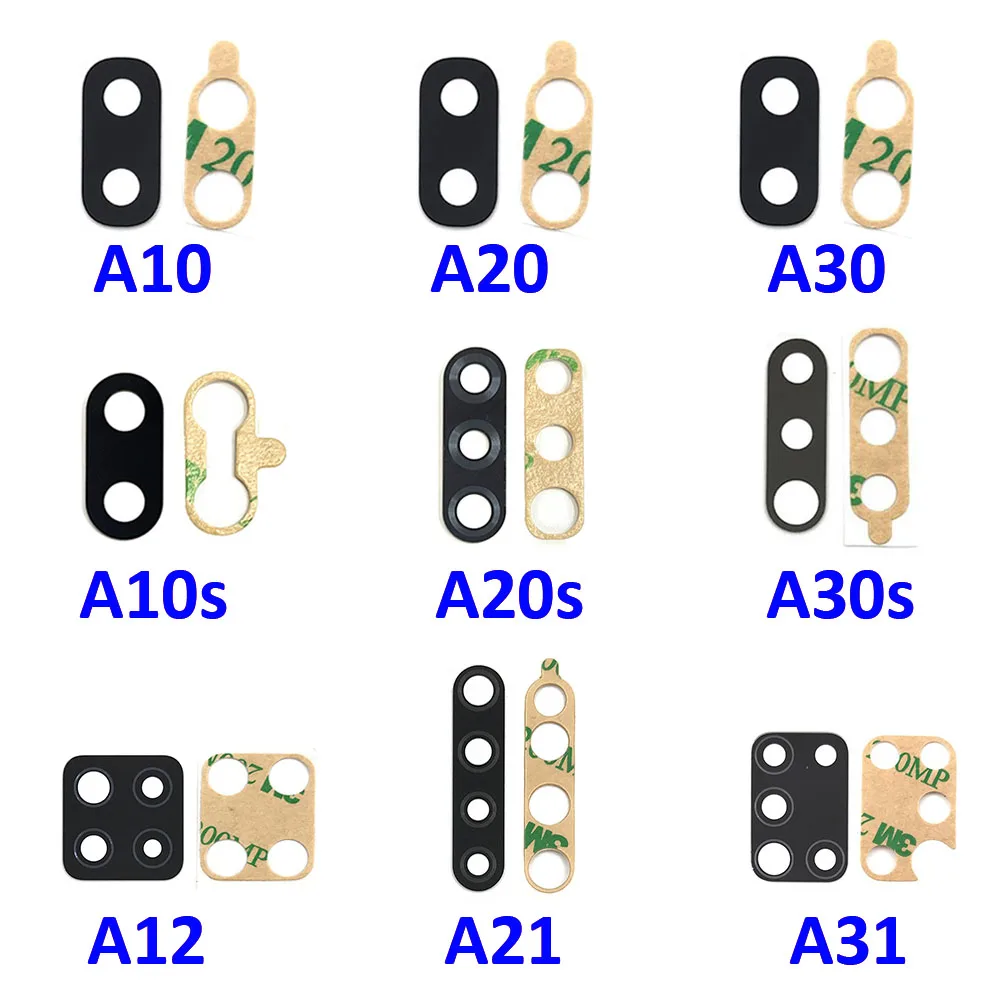 

Back Rear Camera Glass Lens With Glue For Samsung A10 A20 A30 A40 A50 A70 A31 A42 A51 A71 A21S A30S A10s A20s A02 A02s A12 A21