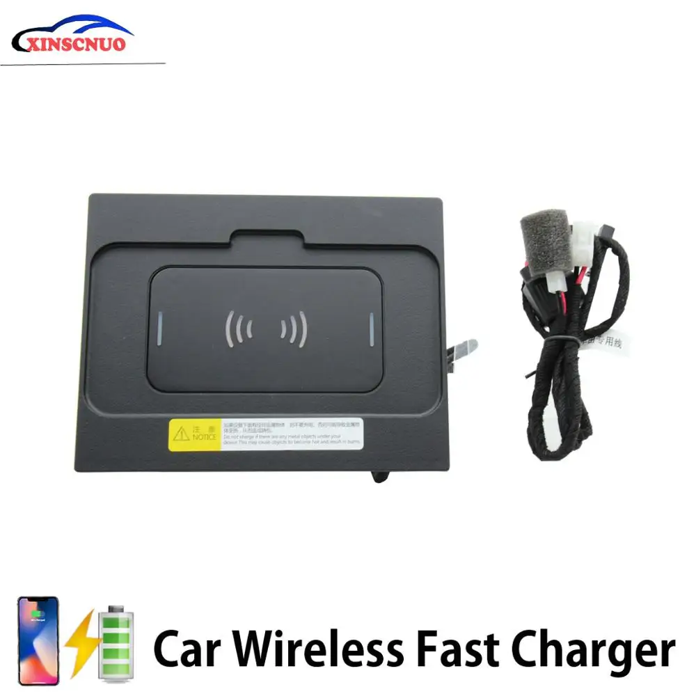 Car Accessories Vehicle Wireless Charger For Toyota Camry 2018-2020 Fast Charging Wireless Onboard Car Charging Pad