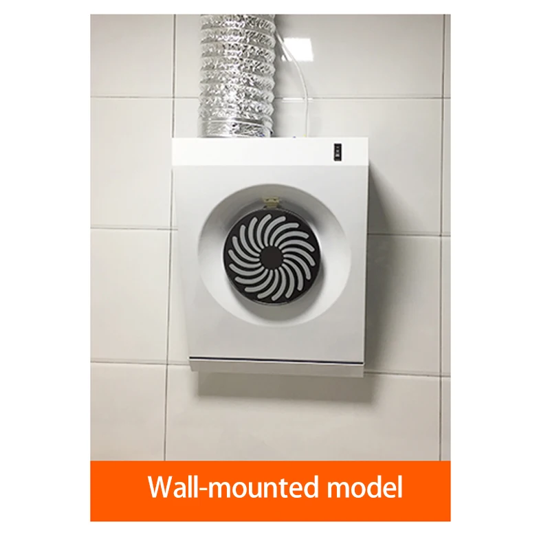 Mini cappa aspirante cucina cappa aspirante laterale cappa aspirante piccola cappa aspirante a parete CXW-100-001 per uso domestico 100W 50dB