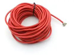 3000V 12AWG red Silicone Wire Flexible Stranded Copper Cable