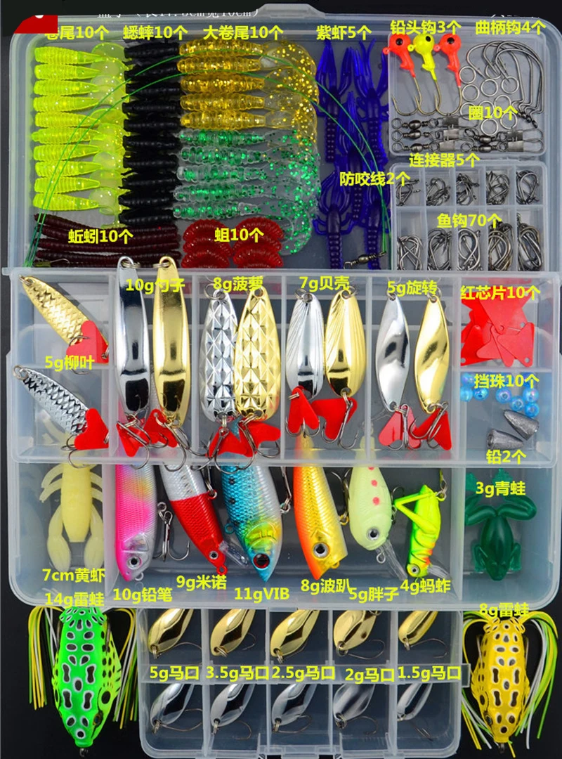 Kit de Señuelos Blandos Artificiales – Set Completo para Pesca - imagen 3