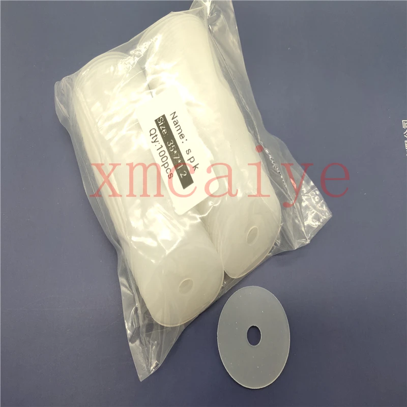 High quality White Rubber Sucker 35x7x1.2mm For Offset Machinery Printing