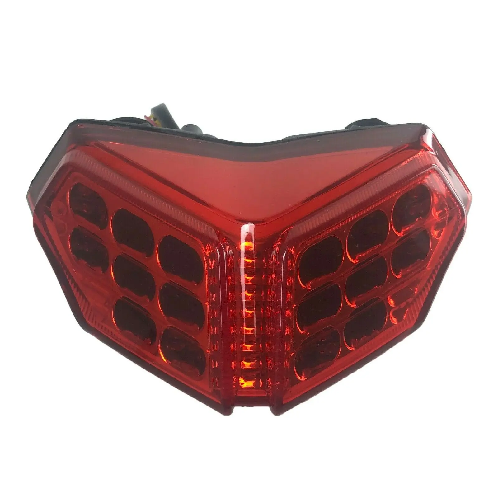 Untuk Ducati 1098 2007-2008 1198 1198S 1198R 2009-2011 848 EVO 2007-2011 Lampu Sein Lampu Rem Belakang LED Terintegrasi