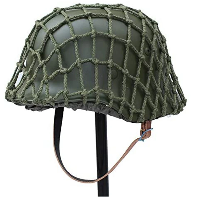 

M35 Steel Helmet Airsoft Paintball Shooting Games Helmet Movie Props with Net Cover for Hunting Paintball