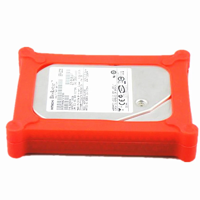 2.5 Inch Hard Disk Box Protective Sleeve Anti-static Shockproof Moistureproof Dustproof wear-resistant Non-slip HDD Box