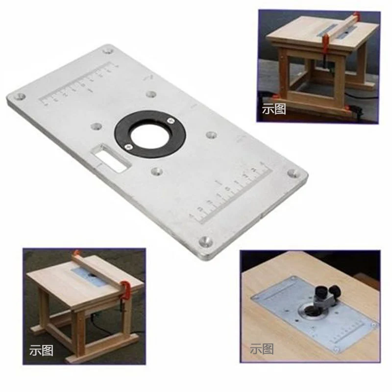 Guides For Milling Table Milling Woodworking Table Aluminum Plate Engraving Flip Board Aluminum Router Plate Tupia For Makita