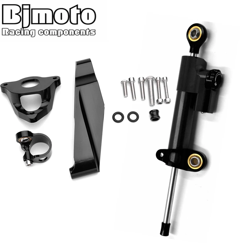 

BJMOTO Motorcycle CBR600 CBR 600 RR Stabilize Steering Damper Bracket Mount Hold Support For Honda CBR600RR CBR 600RR 2007-2016