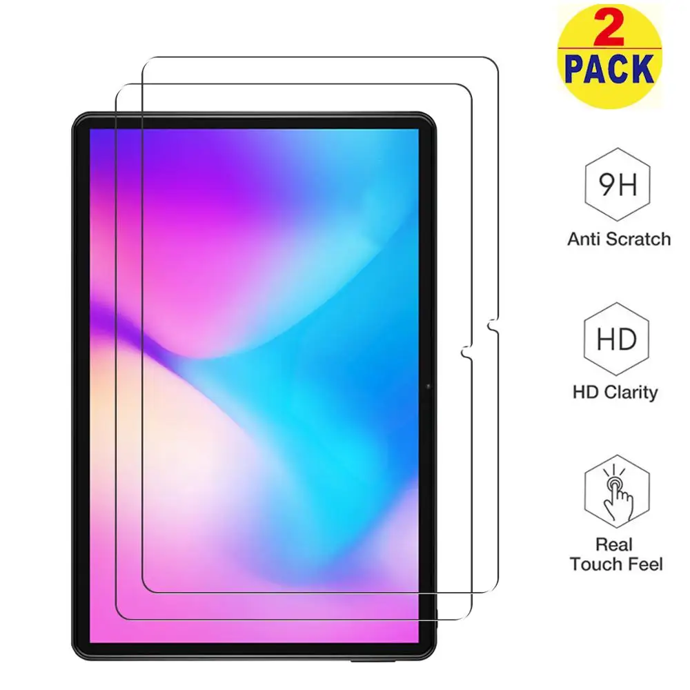 

For Teclast T30 Screen Protector 10.1" HD Clear, Anti-Scratch, 9H Hardness Tempered Glass Film