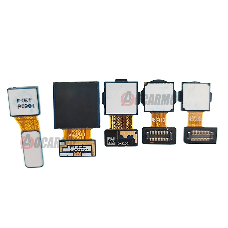 For Samsung Galaxy A12 A125 A125F Front Face Selfie + Back Ultra Wide Angle Rear Depth Macro Main Camera Module Flex Cable