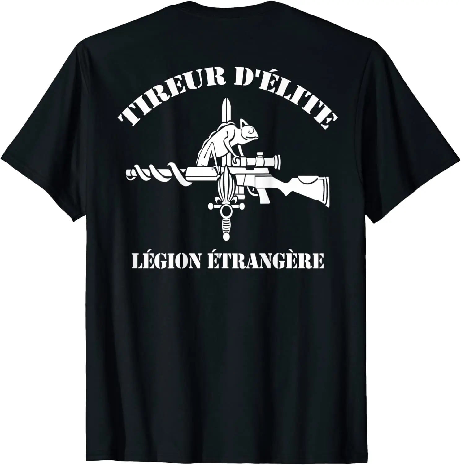 French Foreign Legion Legion Etrangere Sniper Men T-shirt Short Casual 100% COTTON O-Neck Harajuku Shirt