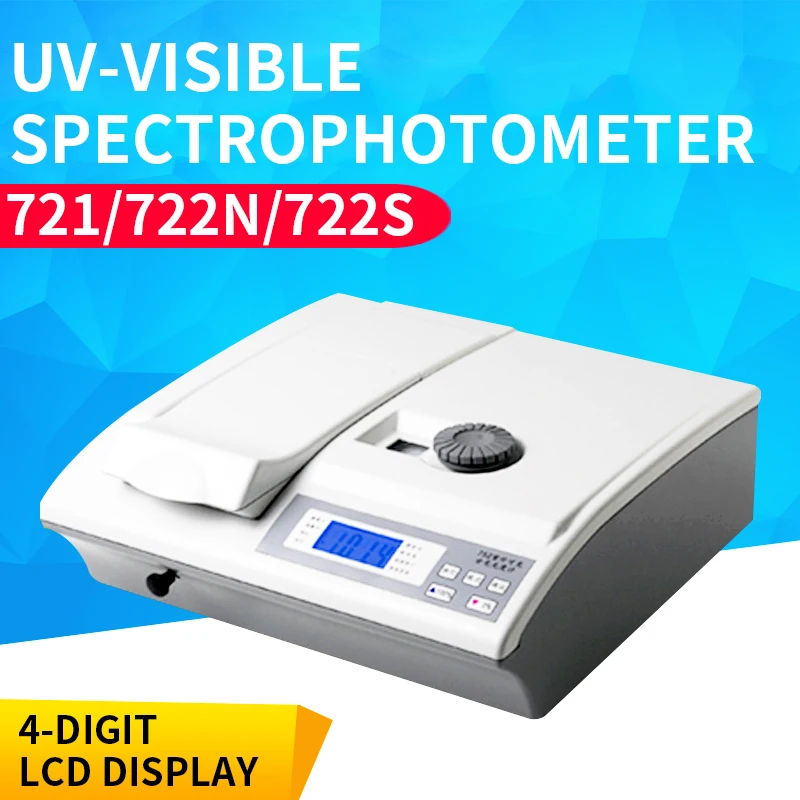 Visible Spectrophotometer 721/722N/722S Visible Spectrophotometer Photometer Professional Experimental Instrument