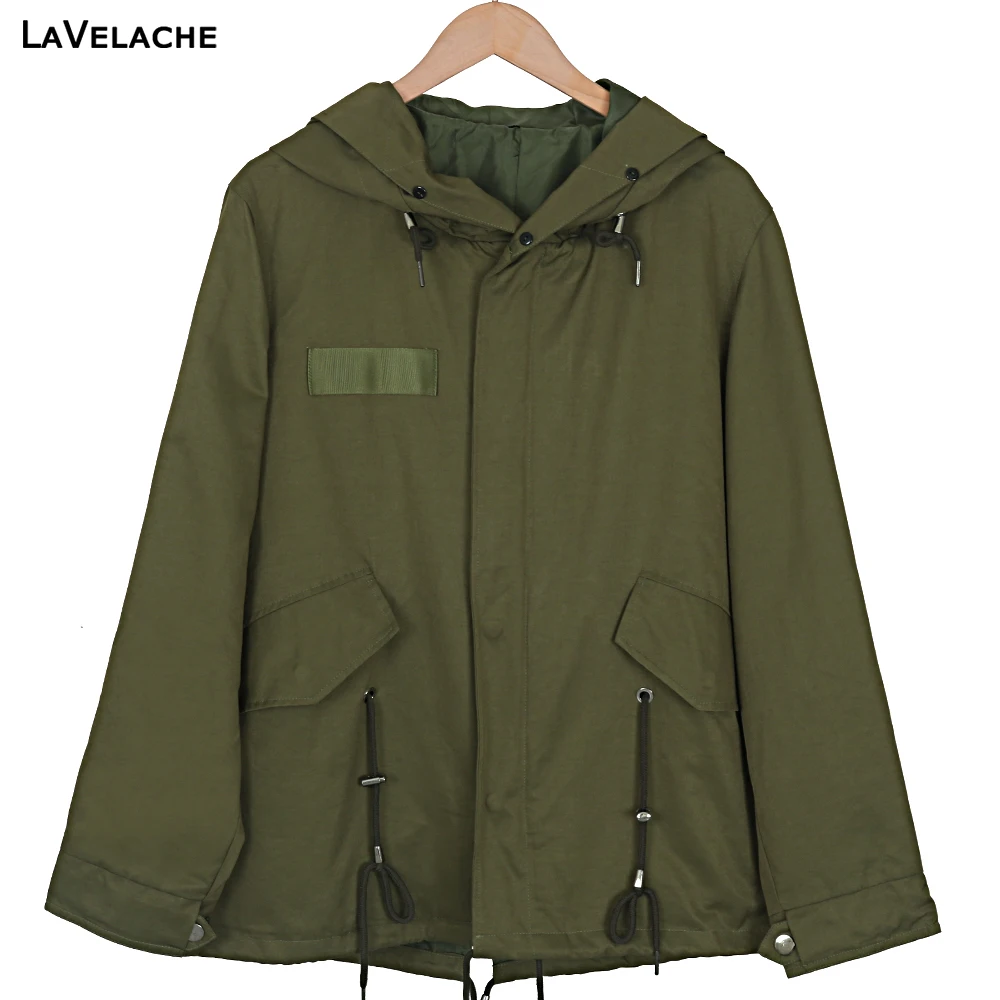 

LaVelache Waterproof Short Parka Shell Can Match Fur Liner and Fur Collar