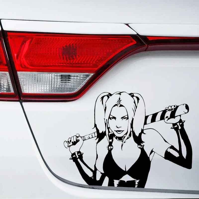 DC Super Hero Girls Harley Quinn Autocollant Sticker DC Super Hero Girls Harley Quinn Autocollant Sticker