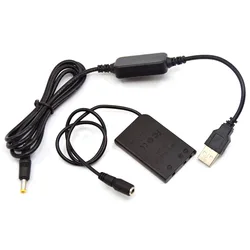 Adapter przewód zasilający USB + EP-62A łącznik DC EN-EL5 manekina bateria dla nikona Coolpix 3700 5200 5900 S10 S6100 P80 P90 P100 P500 P520