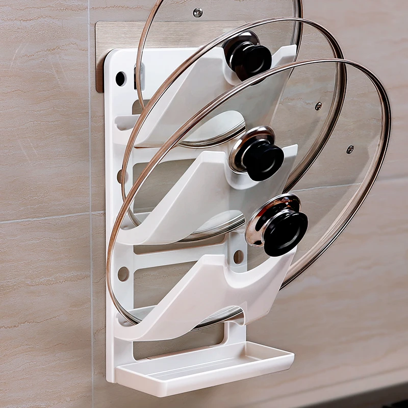 Multi-Funktion Topf Abdeckung Rahmen Halterung Regal Löffel Halter Kochen Lagerung Rack