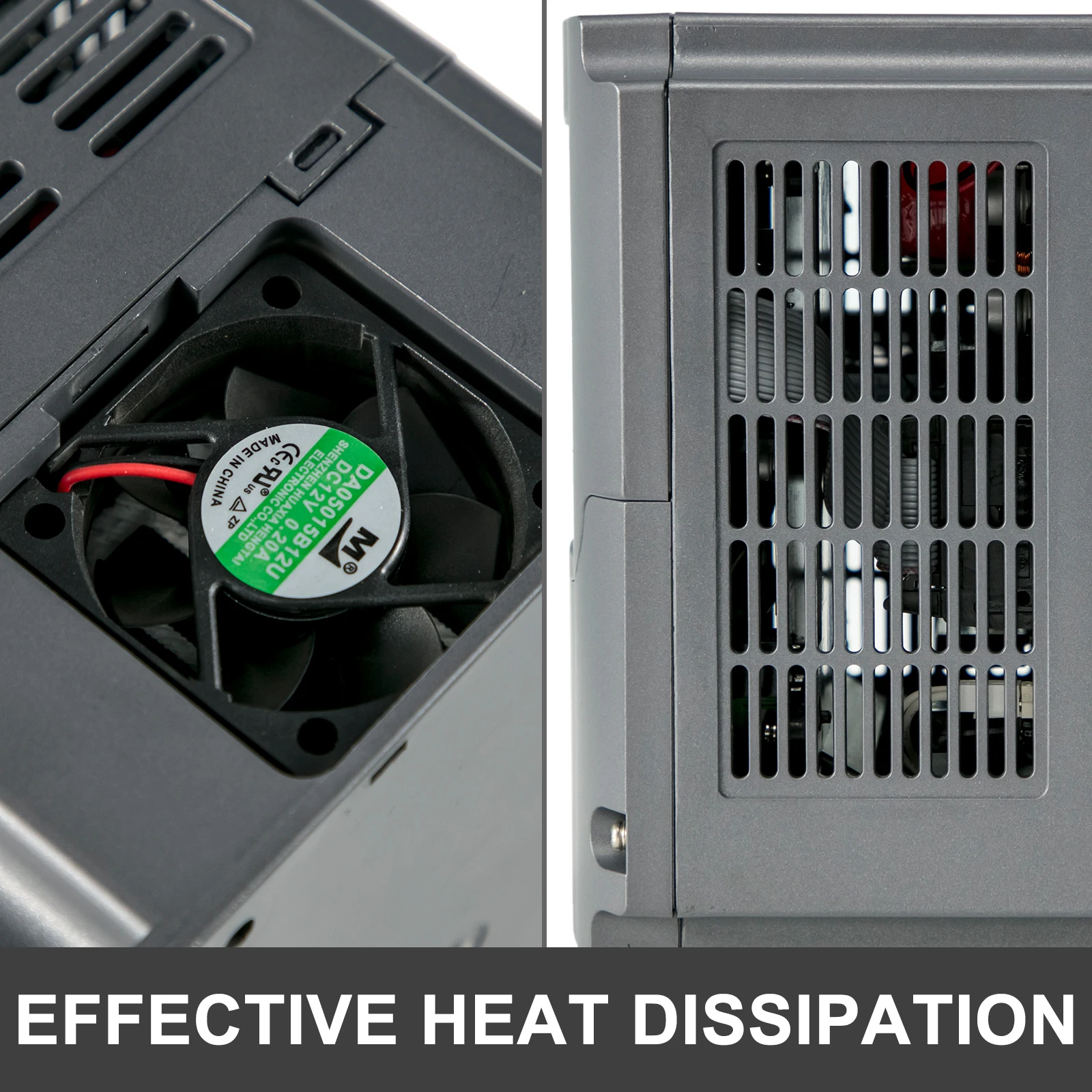 VEVOR 3HP 2.2KW محول تردد متغير VFD و 2.2KW مبرد هواء لمحرك المغزل مع ER20 كوليت تشاك لطحن جهاز التوجيه باستخدام الحاسب الآلي