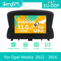 For Opel Mokka  2012 - 2016 Android Car Radio Stereo DVD Multimedia Player 2 Din Autoradio GPS Navi PX6 Unit Touch Screen