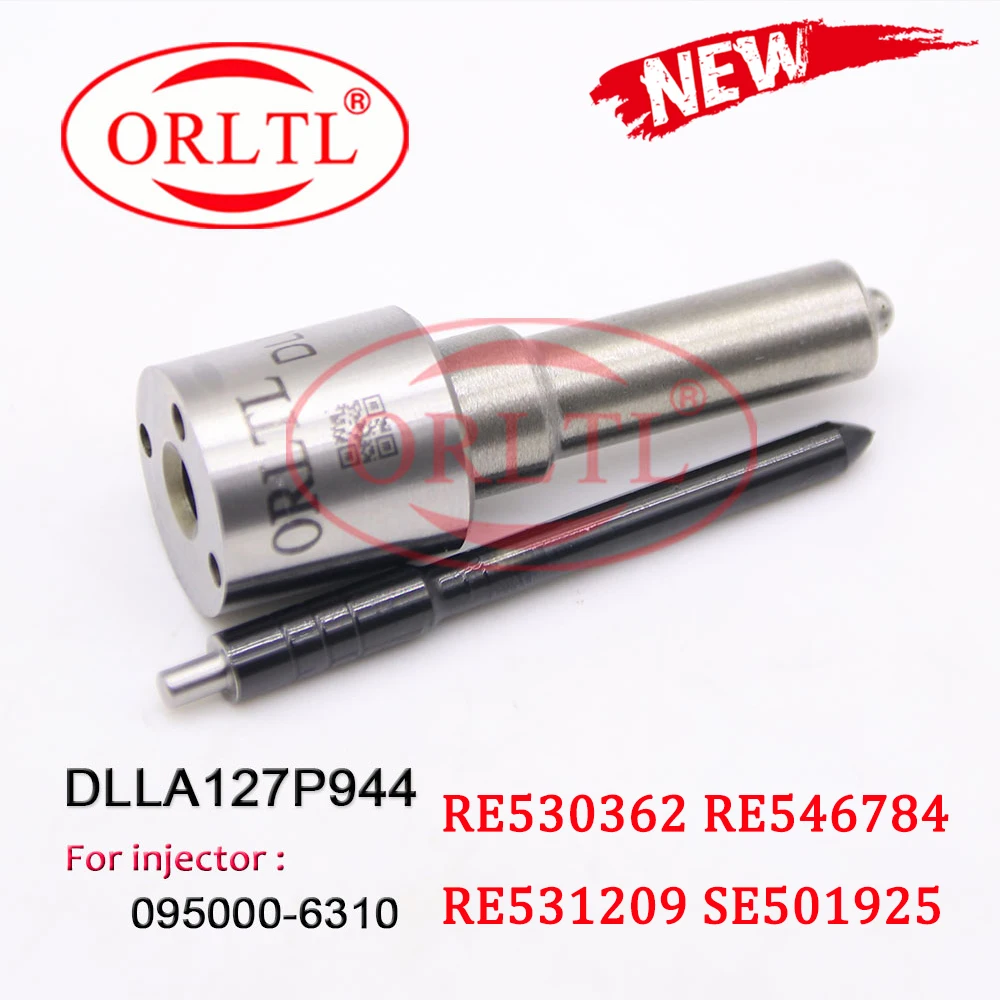 Diesel Injector DLLA127P944 Sprayer 093400-9440 CR Fuel Injector Nozzle 095000-6310 for John Deere RE530362 RE546784 RE5312