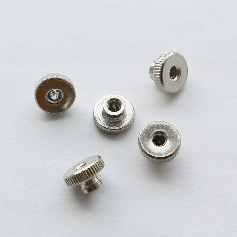 10pcs/lot 3D Printer Heated Bed Leveling Nut Z-axis Leveling Nut M3 Knurled Thumb Nut for Makerbot Prusa I3 Printer