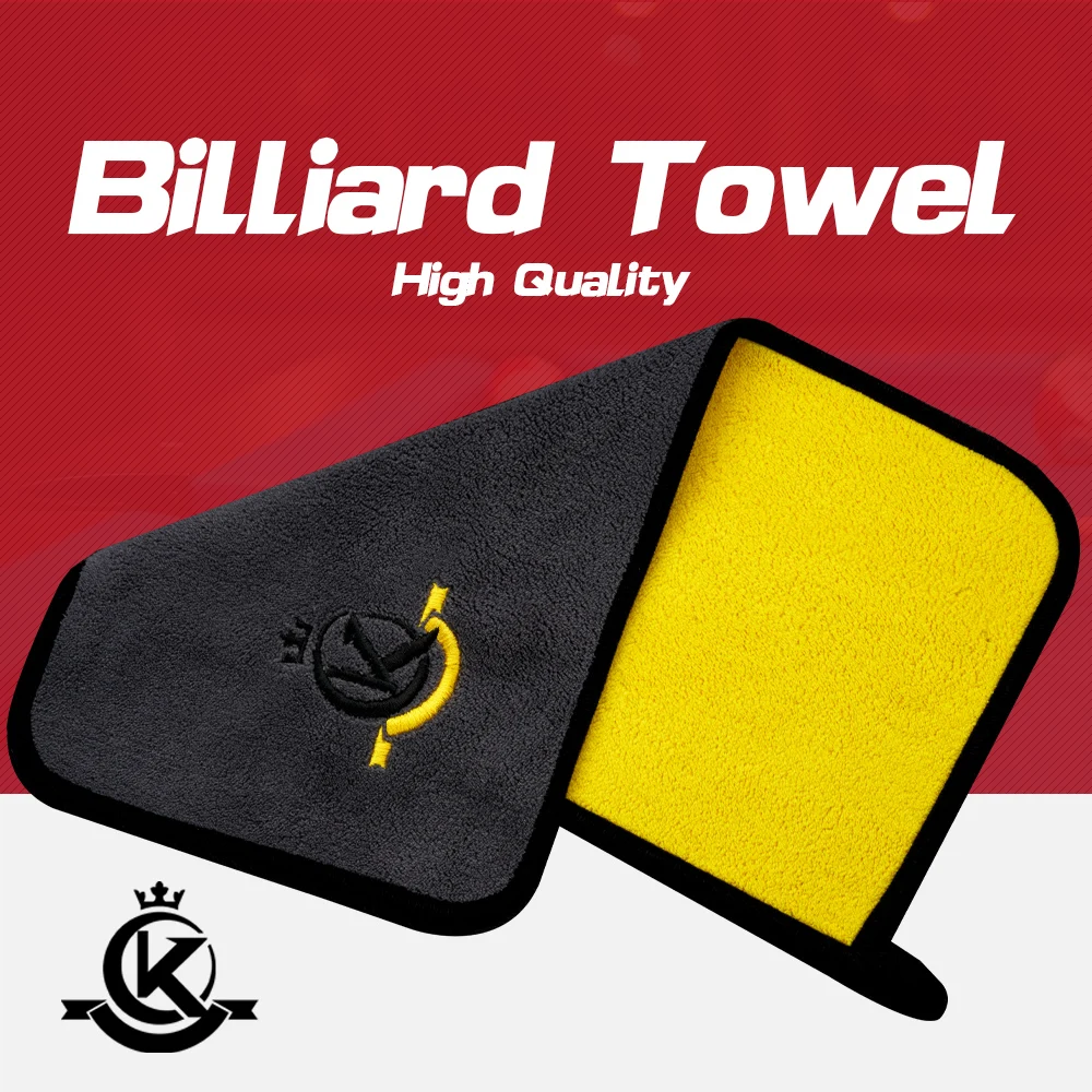 KONLLEN-Multi-Function Pool Cloth, Billiard Cloth, Towel, Wiping Cloth, Soft, Durable, Burnisher, Cue Cleaner Accessories