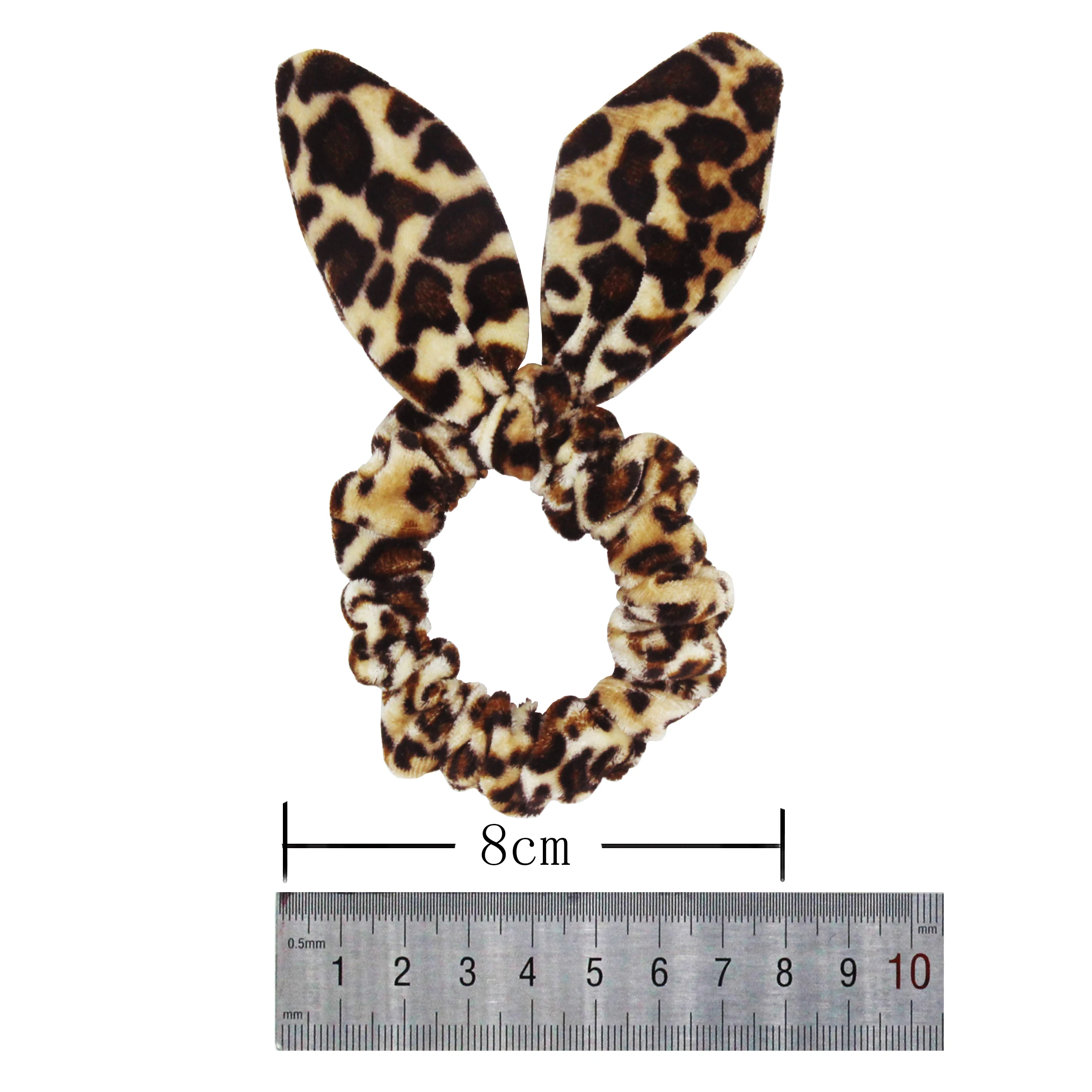 Furling Girl 1 PC Leopard Velvet Hair Scrunchies Zebra Printing Elastic Hair Bands Fashion New Women Headware Hair Accessories