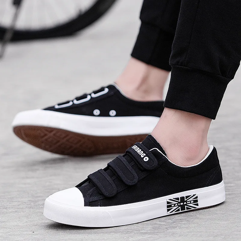 Zapatos De Hombre  Men Shoes Lace-Up Classic Canvas Style Breathable Fashion Sneakers Men\'s Vulcanized Shoes