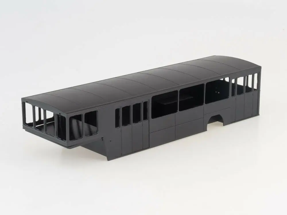 NEW AVD Models 1:43 Scale Airport Passenger Trailer Appa-4 bus unassemblied Diecast model kit 7053AVD for collection toys