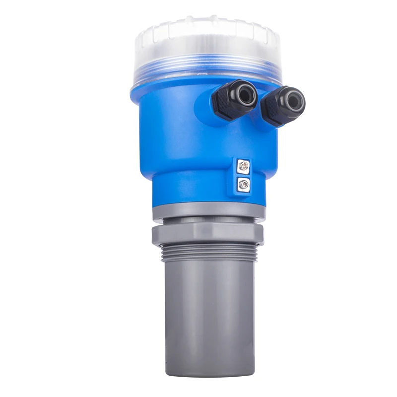 Gamma 0-15m misuratore di livello del serbatoio dell'acqua ad ultrasuoni sensore di livello ad ultrasuoni trasmettitore 4-20mA RS485 alimentatore DC24V 220V