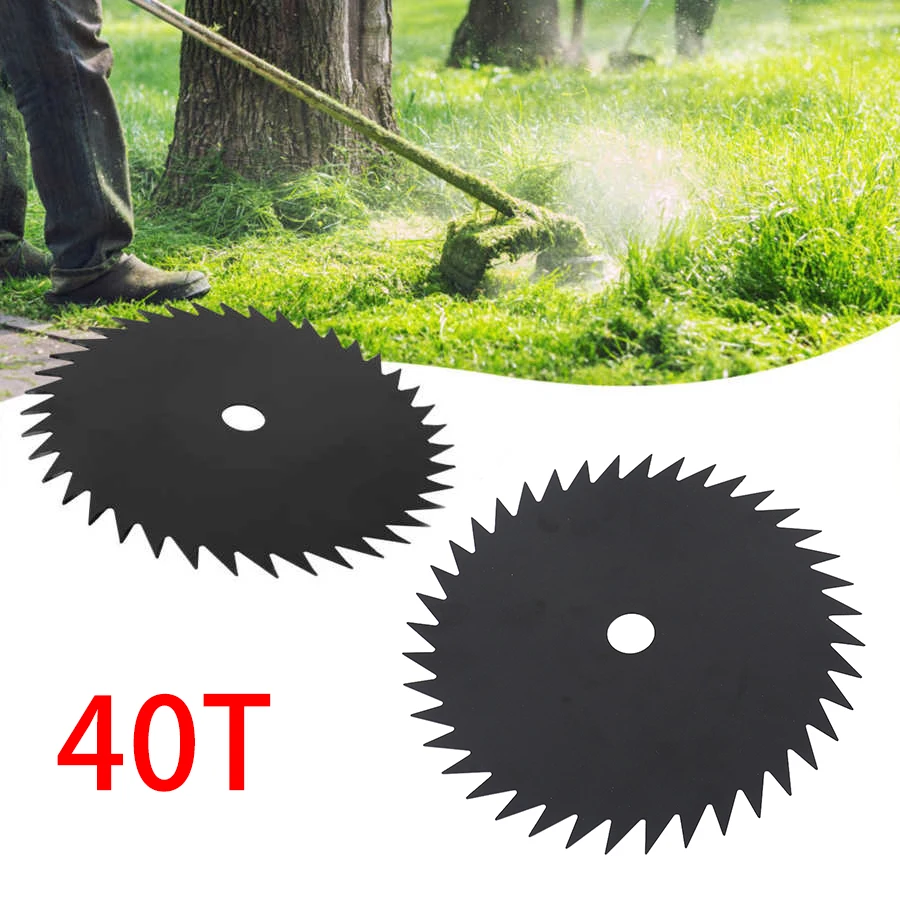 Manganese steel saw blade 40 teeth for brush cutter grass trimmer