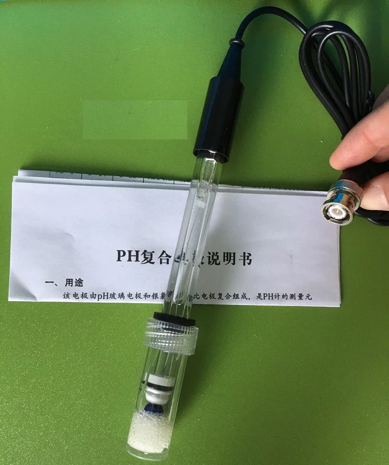 

Resistance to strong acid and alkali pH meter pH meter electrode 6503 PH composite sensor glass probe BNC interface