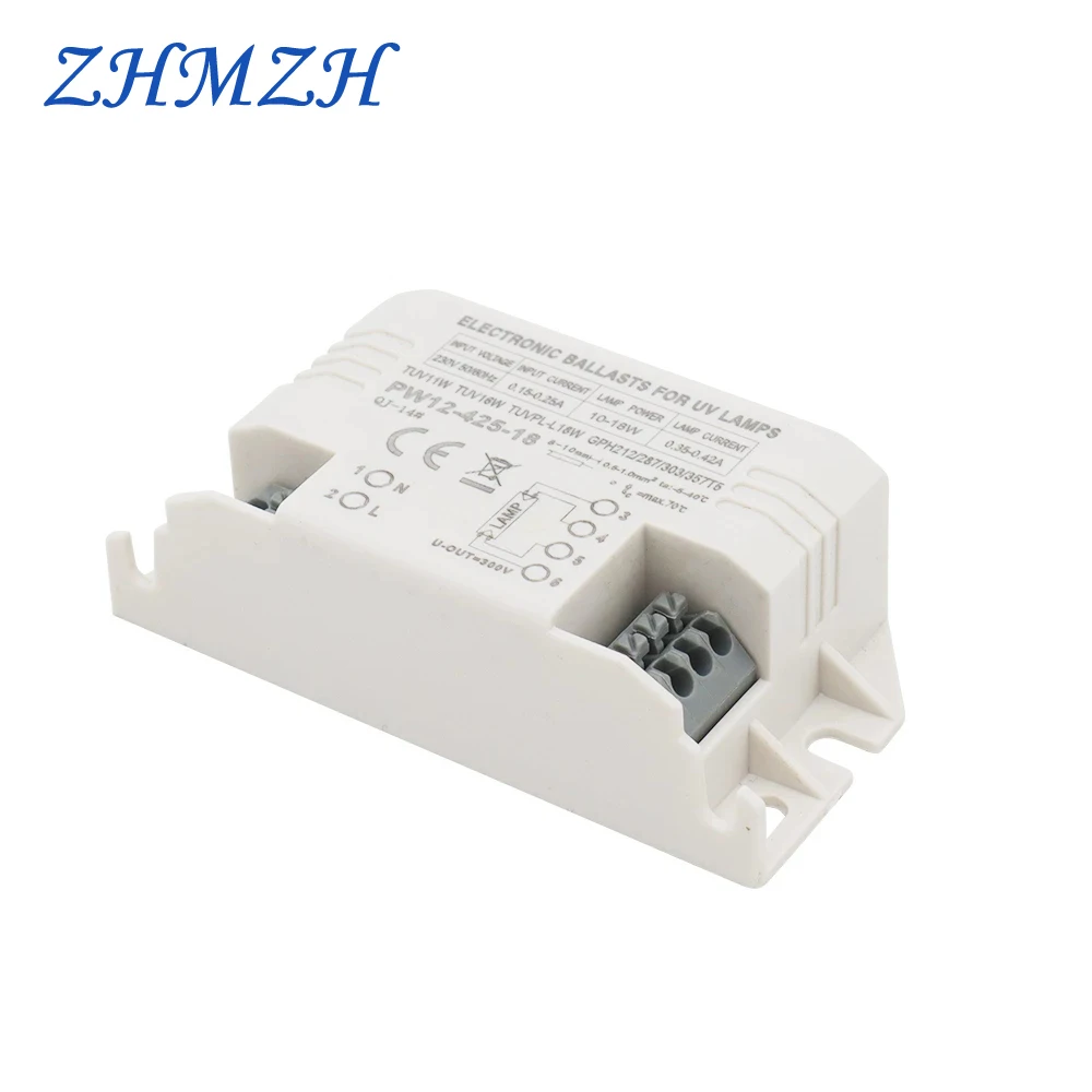 ZHMZH 4-18W Universal Electronic Ballasts For UV Lamp Ultraviolet Germicidal Disinfection Lamp UVC Sterilizing Lights 220V