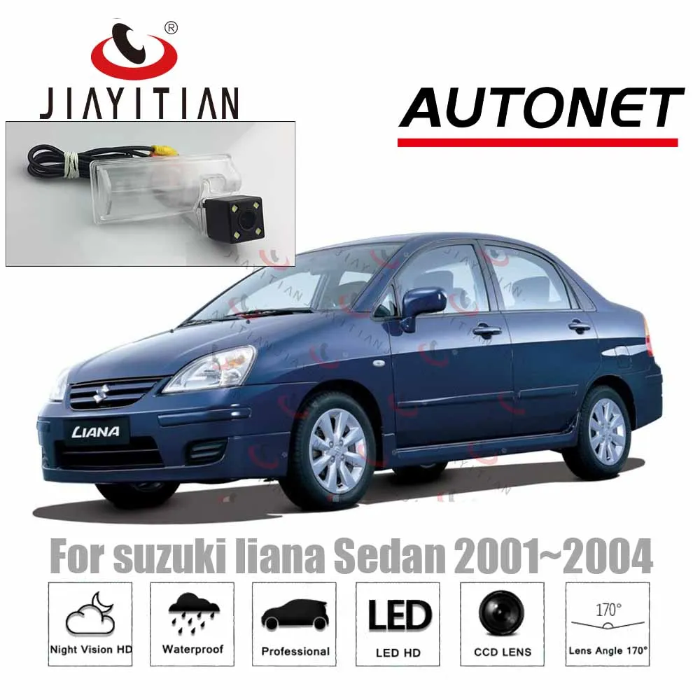 JiaYiTian kamera tylna do suzuki liana Sedan 2004 2005 2006 2007 2008 2009 2010 CCD Night Vision kamera cofania