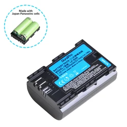 DuraPro 2040mAH LP-E6 LP-E6N Bateria LPE6 Battery Made with Japan Cells for Canon  EOS 5DS 5D Mark II III 6D 7D 60D 60Da 70D 80D