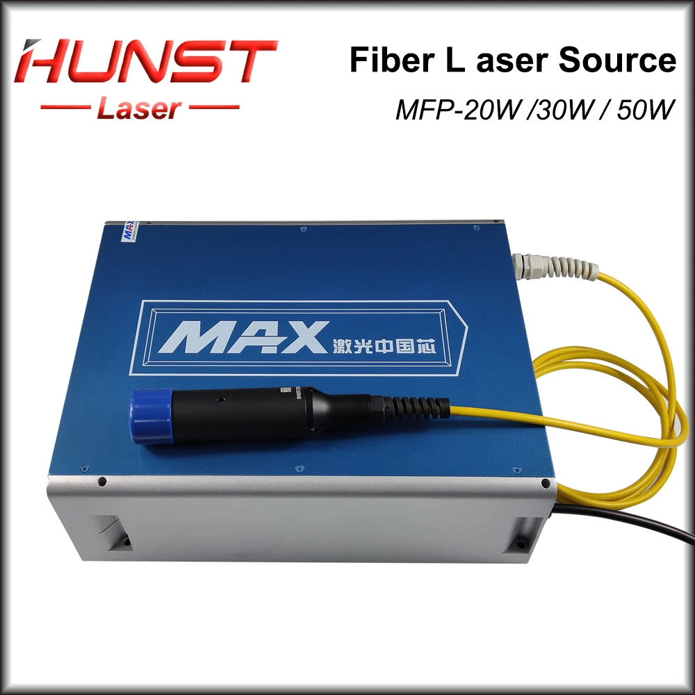 Sorgente di Laser pulsata MFP di Maxphotonics del q-commutatore 1064nm di 20W 30W 50W di Hunst per la macchina della marcatura del Laser MFP-20