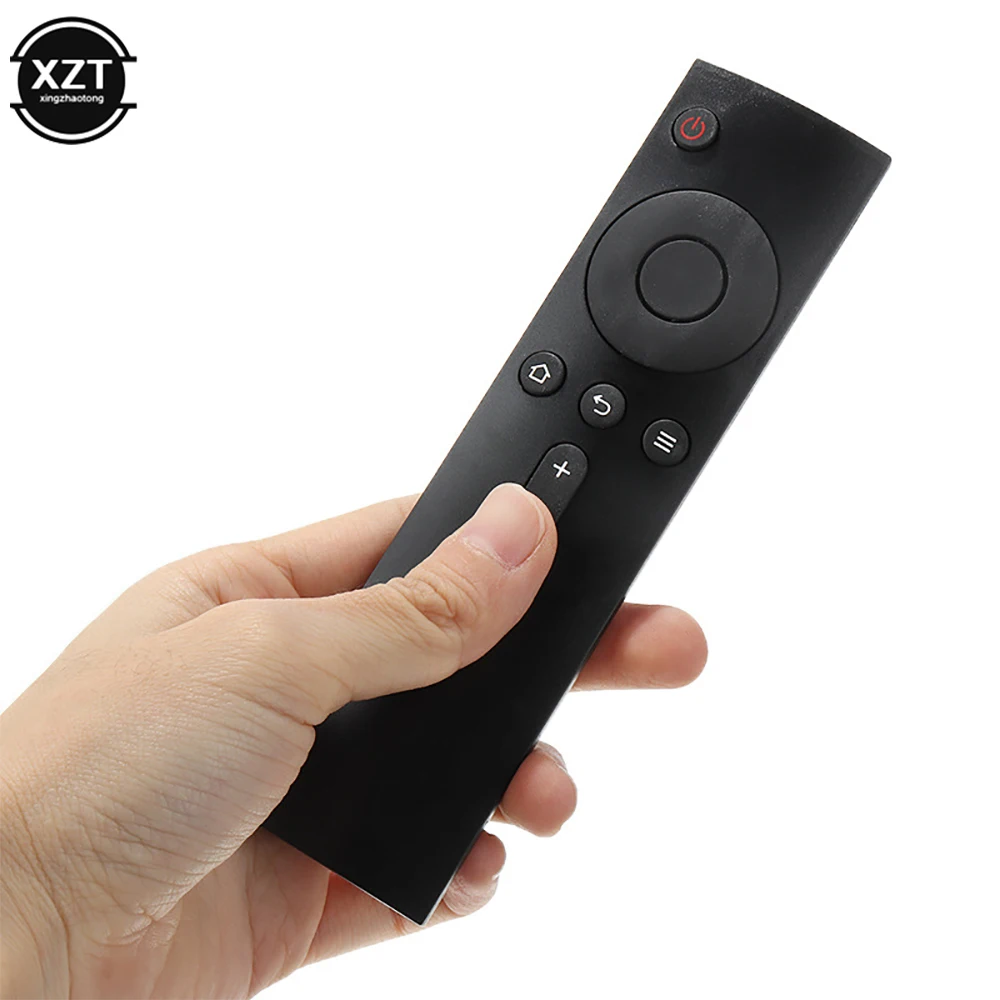 Pilot zdalnego sterowania inteligentny pilot zdalnego sterowania dla Xiaomi Mi TV kryty akcesoria dla Xiaomi Box 3/2/1 wyświetlacz czarny nowy gorący