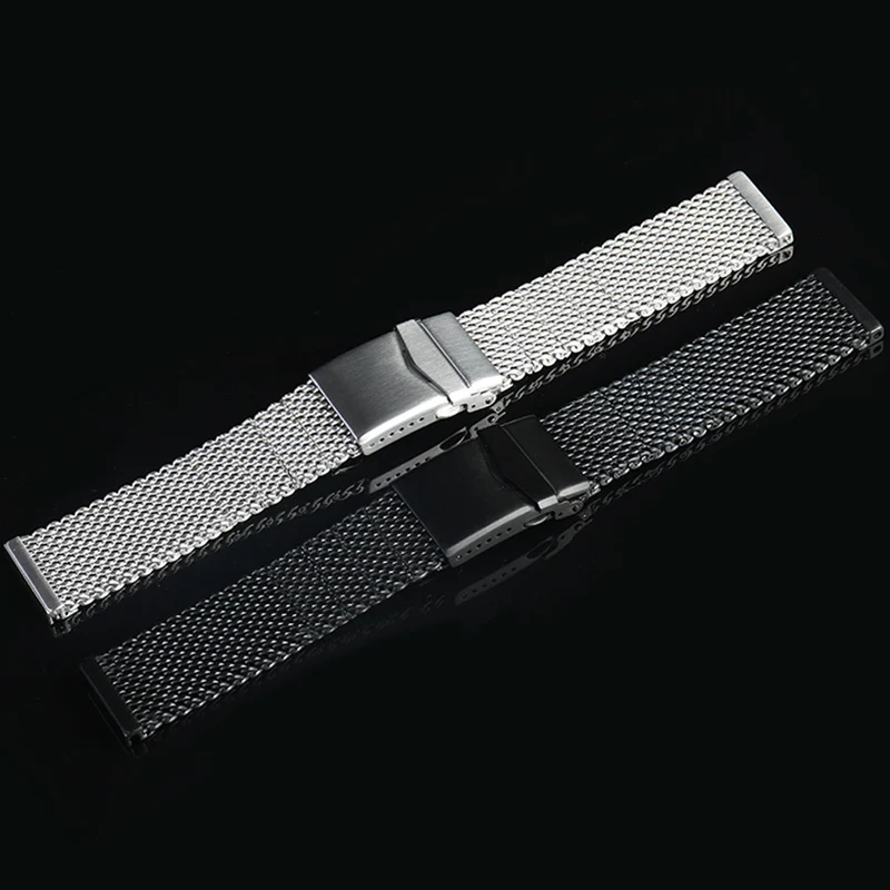 High Quality Milan mesh stainless steel watch band for breitling iwc ctizen seiko Watch strap mens luxury 22mm watchband