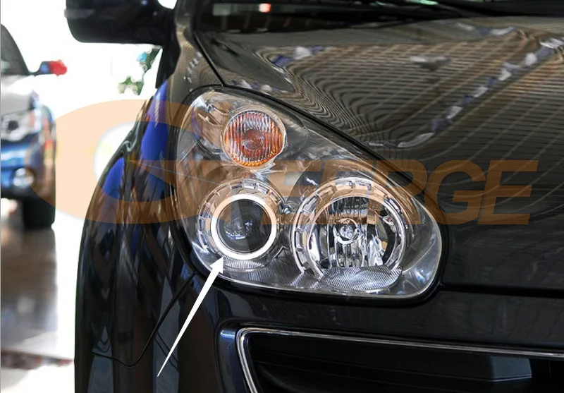 For Subaru Tribeca B9 2006 2007 2008 2009 2010 2011 2012 2013 2014 Ultra Bright COB Led Angel Eyes Kit Halo Rings Day Light