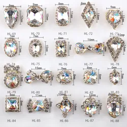 5PCS/BAG Super Shiny Crystal Rhinestones Nails K9 Glass Stones 3D Nail Charms Gems Glitter Faux Ongle Nail Art Decoration 9/10mm